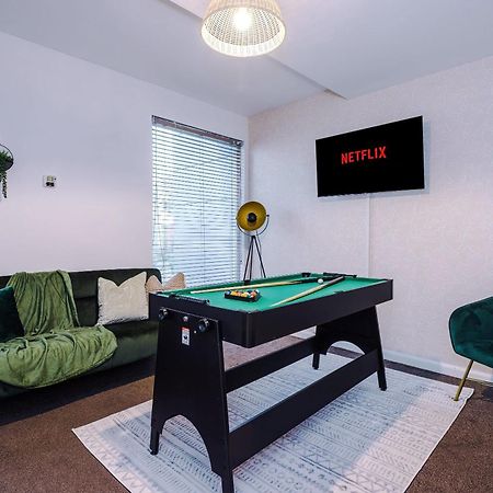 Rest&Recharge At A Spacious Townhouse By The Etihad Villa Manchester Exteriör bild